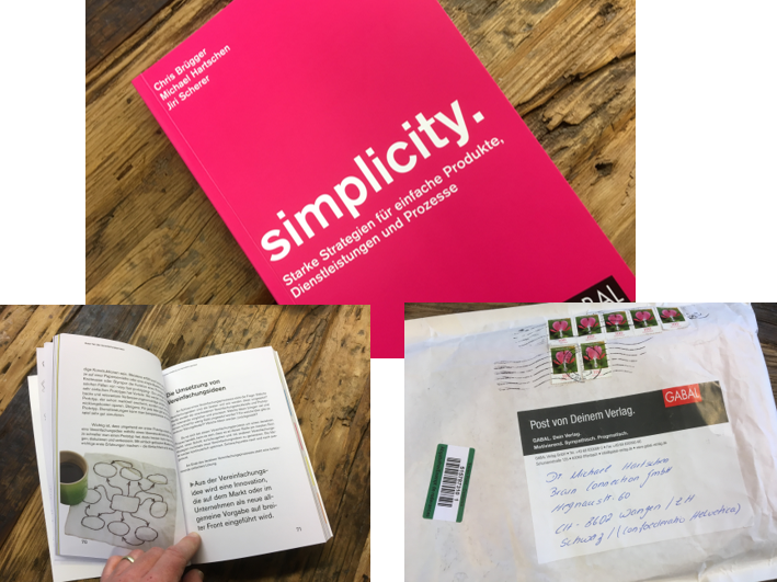 Das neue Buch Simplicity ist da