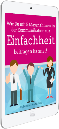 Gratis Checkliste Kommunikation Vorschau Hartschen Einfachheit Simplicity Buch