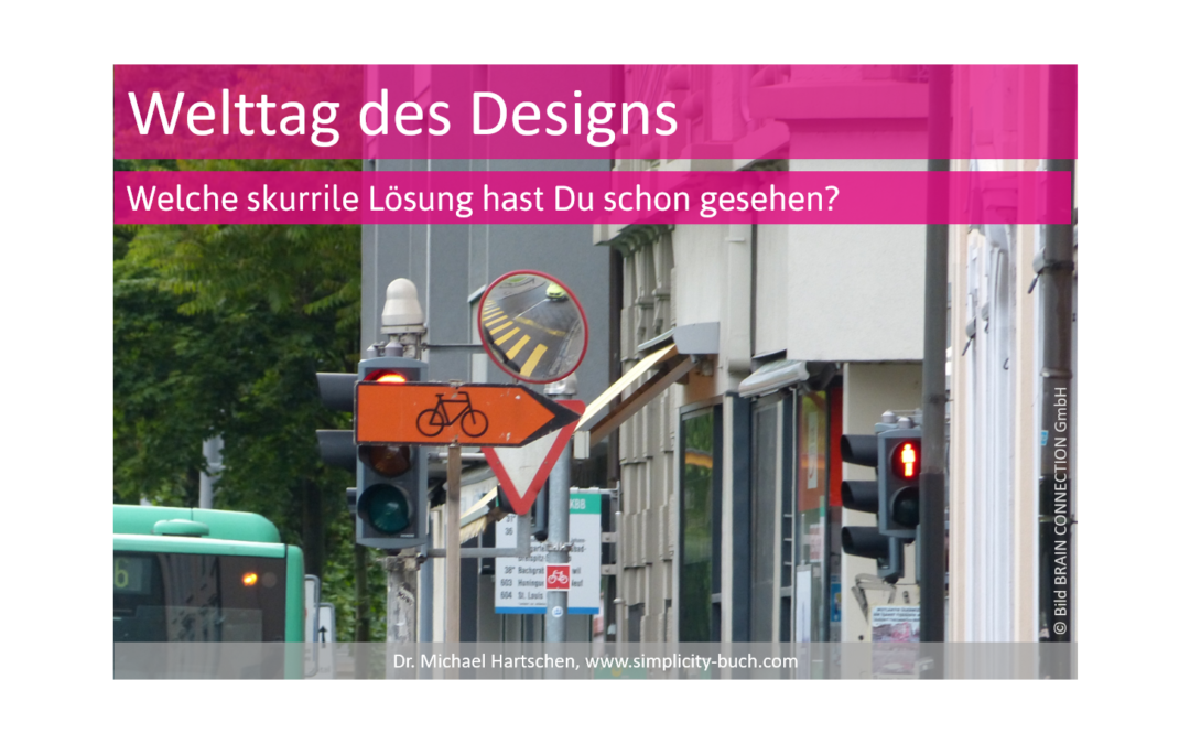 Welttag des Designs